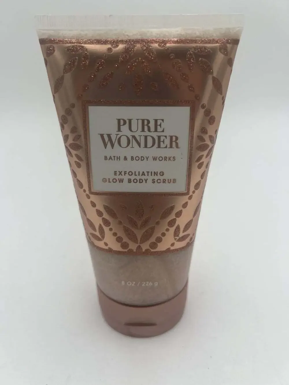 NEW Bath & Body Works Pure Wonder Exfoliating Glow Body Scrub 8oz